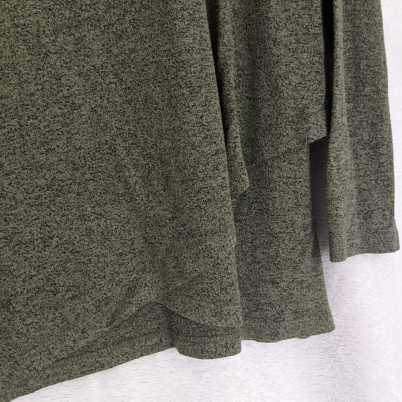 Old Navy Maternity Sz Large Sweater, Heathered Olive Green, Nursing Friendly - Picture 2 of 8